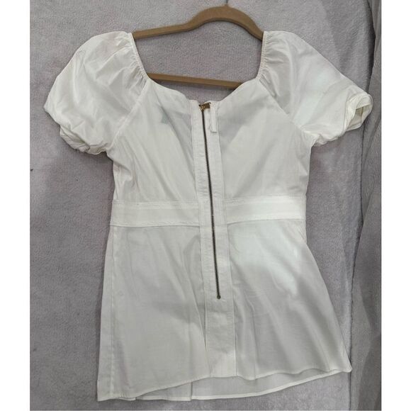 BCBGMaxAzria White Blouse - Picture 2 of 5
